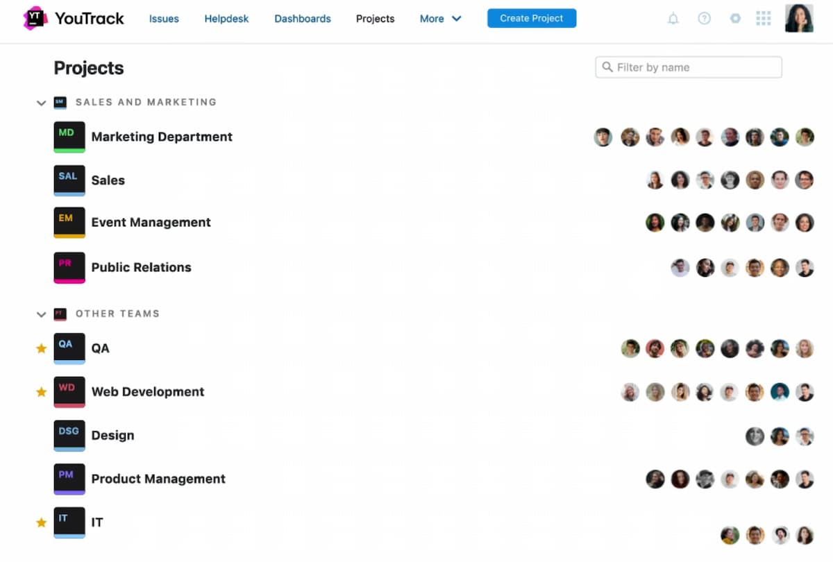 Jira alternative YouTrack