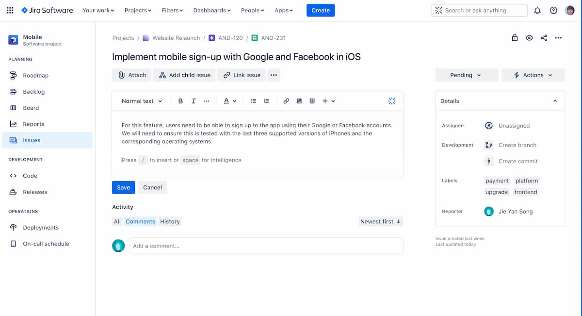 Notion alternative Jira