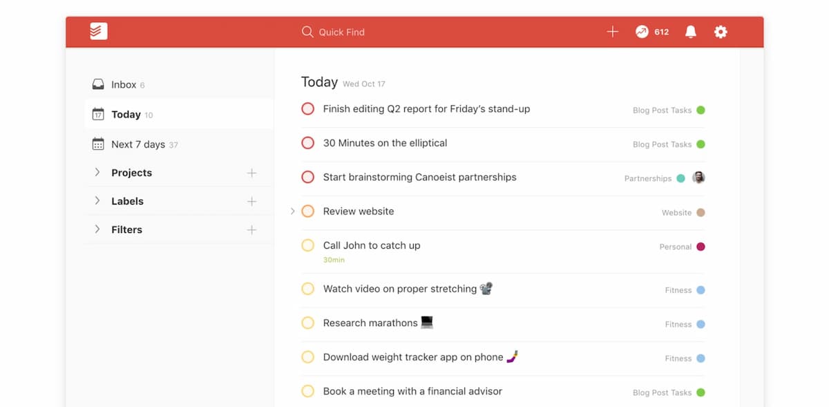 Notion alternative Todoist