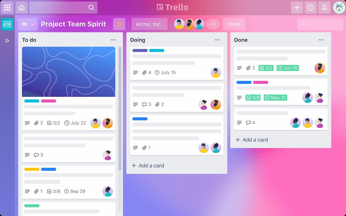 Notion alternative Trello