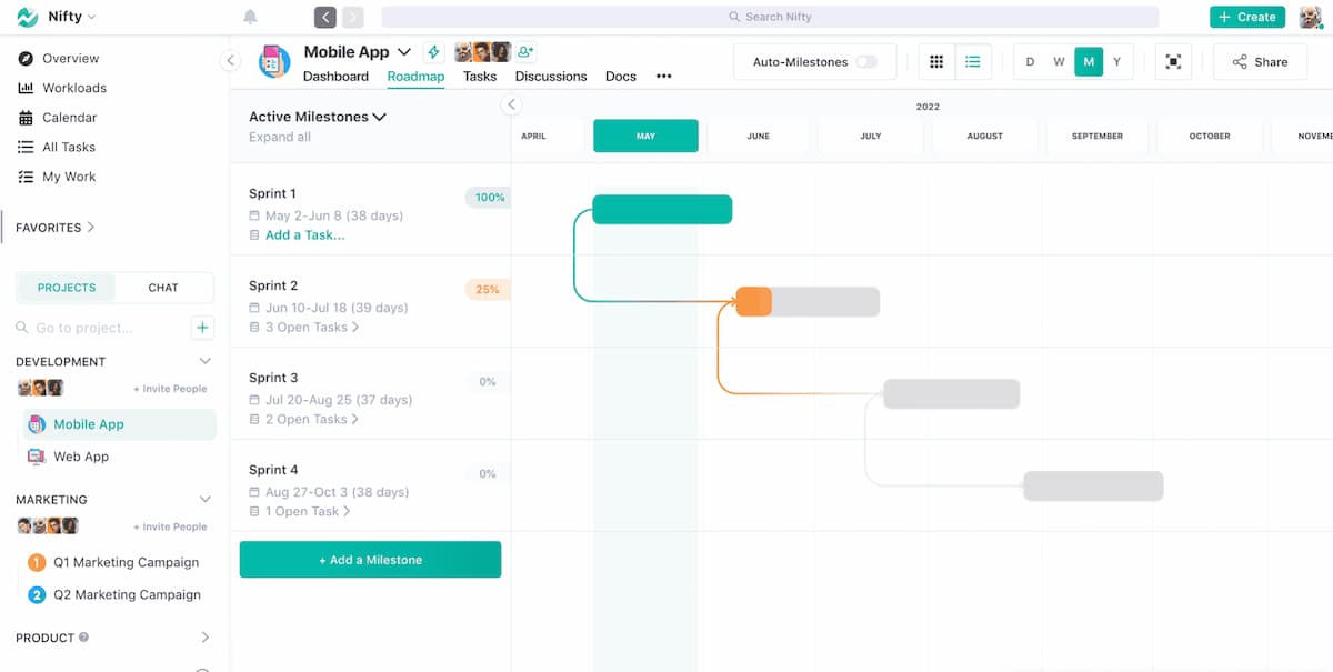 ProofHub alternative Nifty