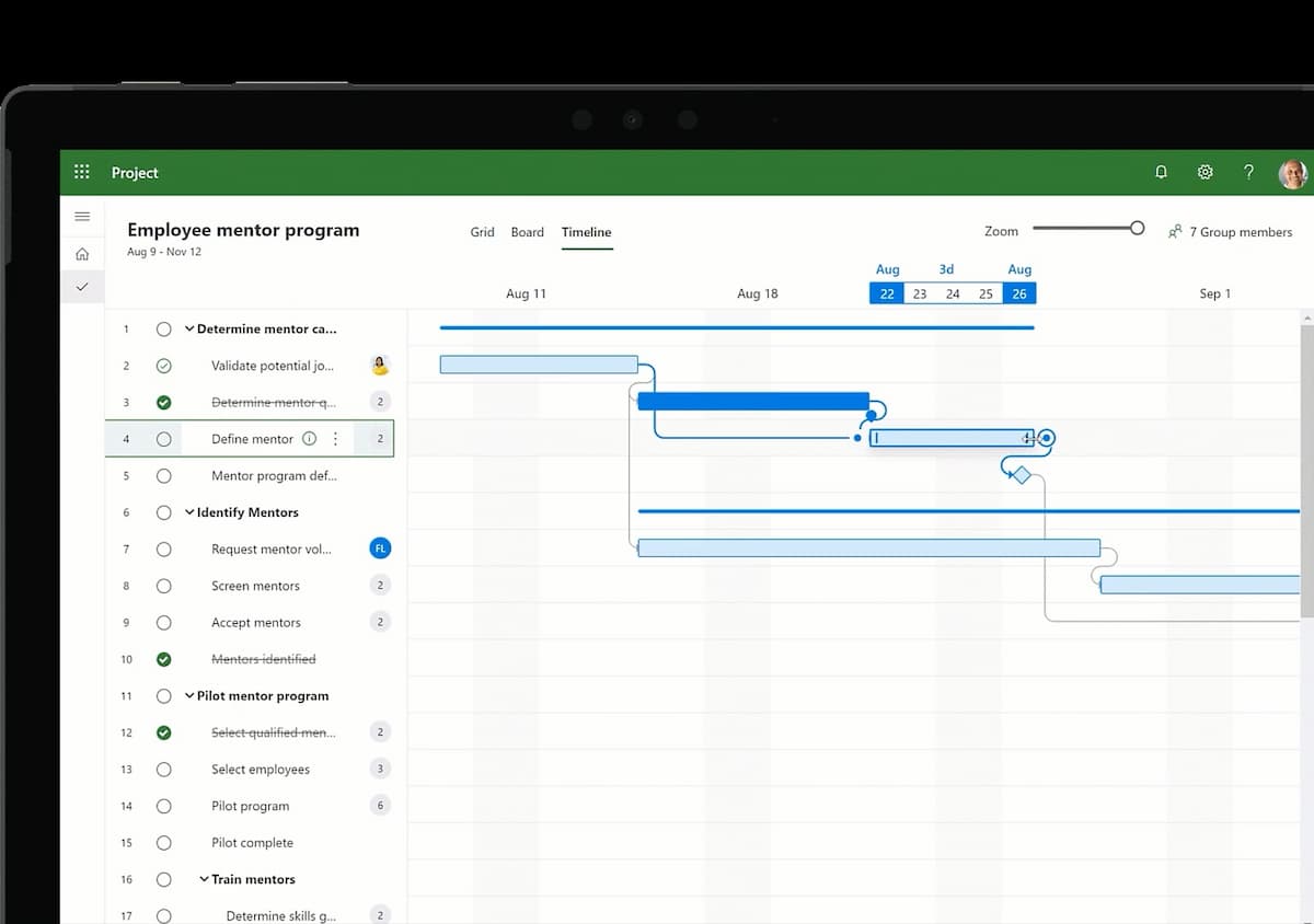 Trello alternative Microsoft Project